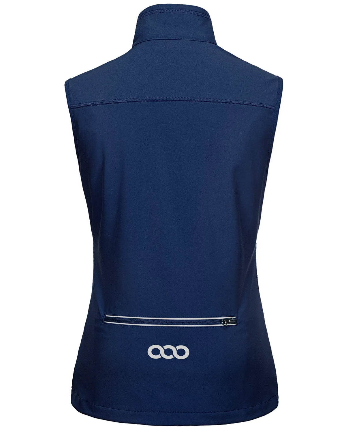 Women's Windproof Vest Outerwear with 6 Pockets and Reoflective Design: 0.77lbs 10000mm W/P index 10000 Level Breathable