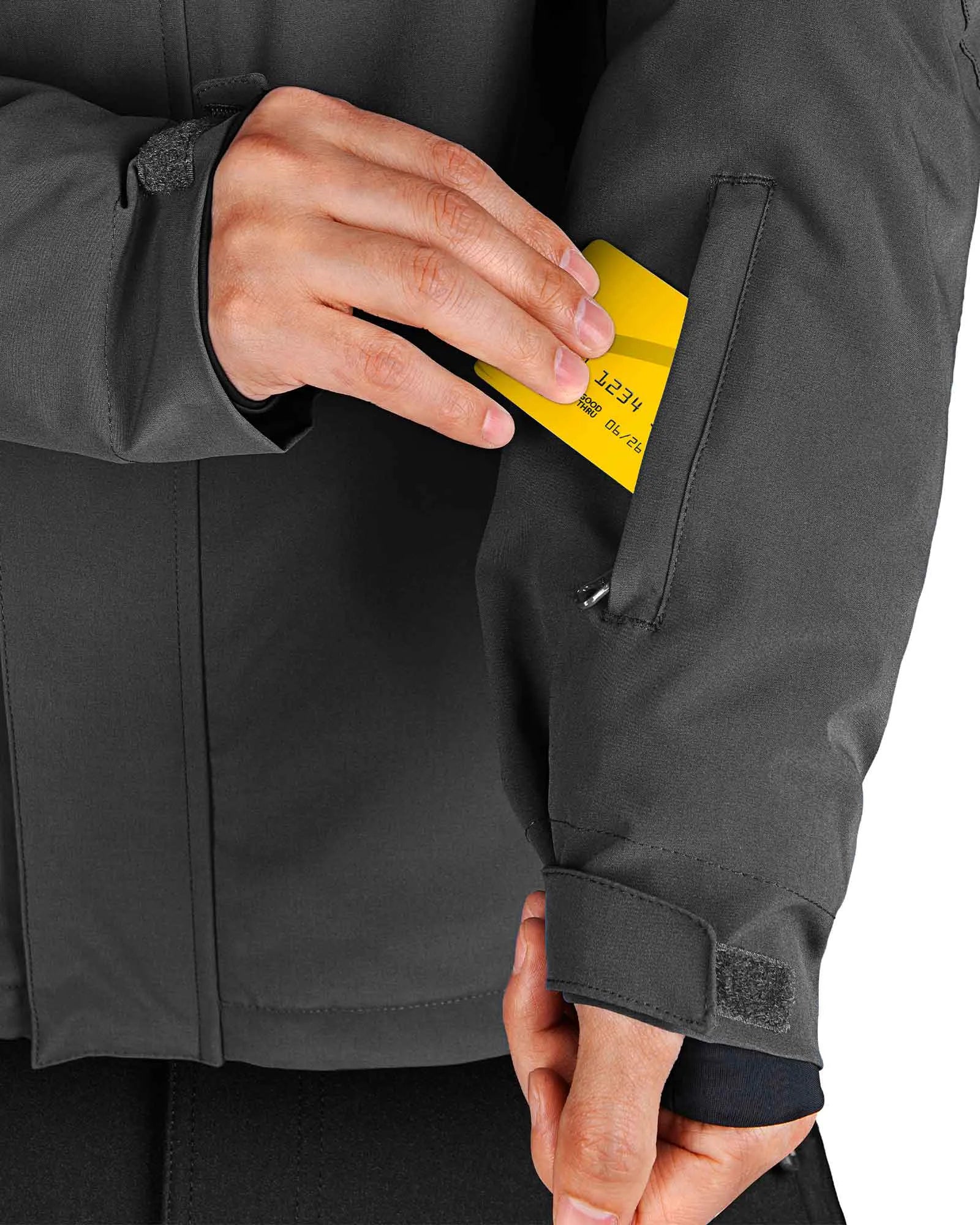 Black - With Arm Pocket