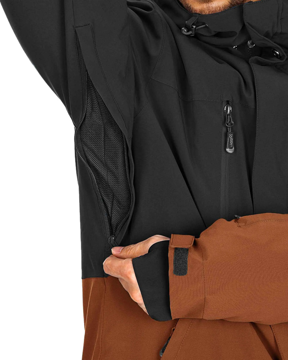 Black - With Arm Pocket