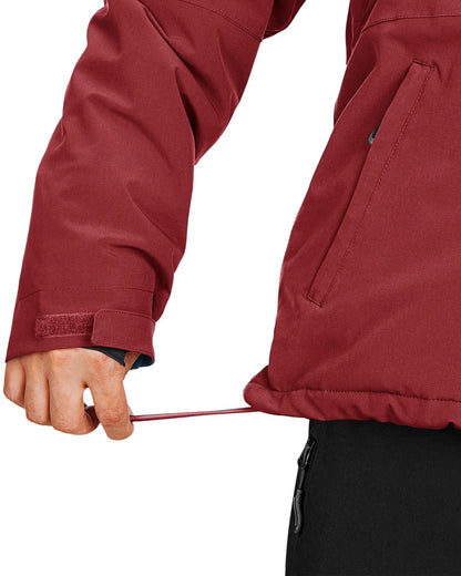 Dark Red - With Arm Pocket