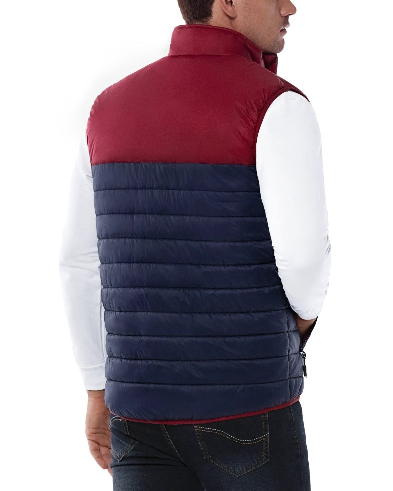 Dark Red/Blue
