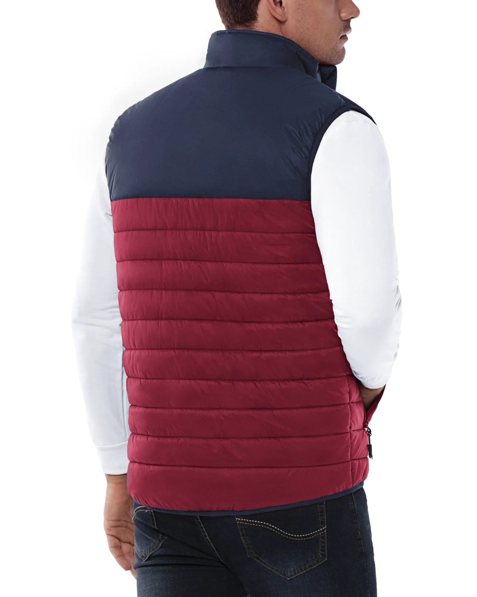 Dark Red/Blue