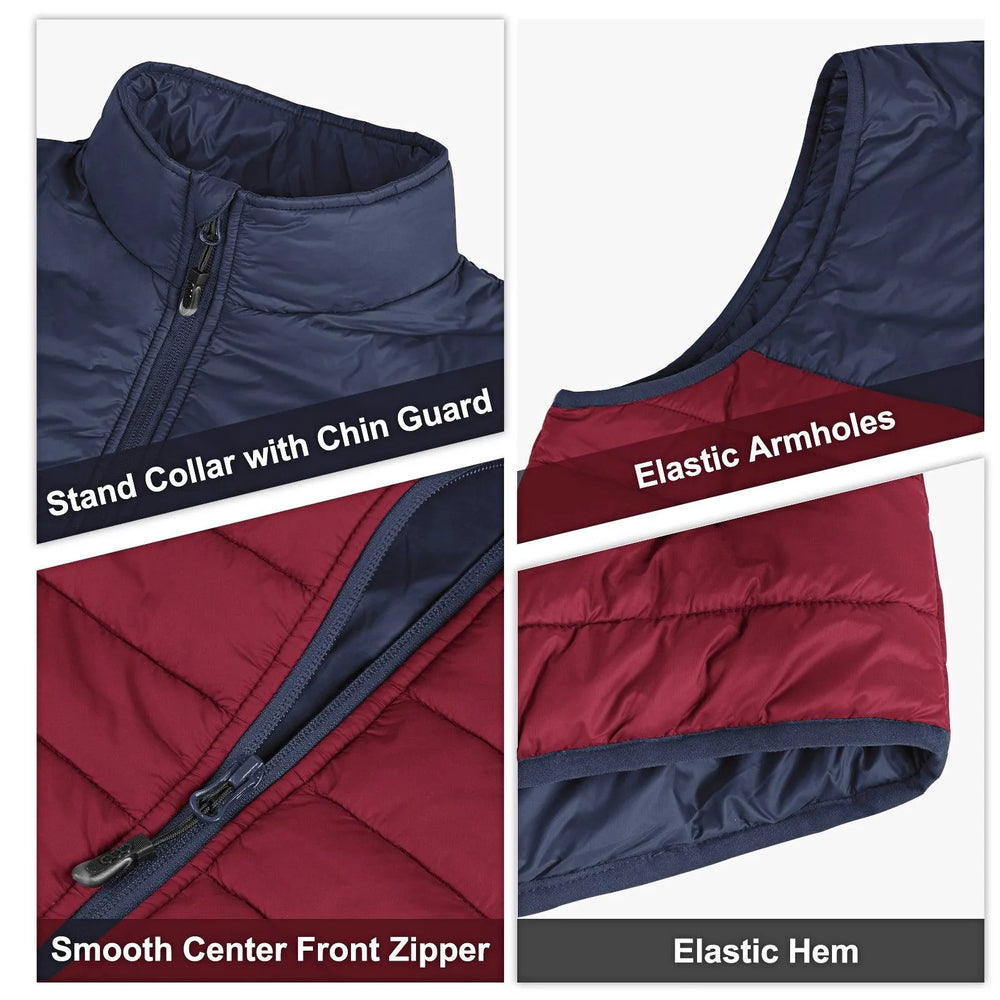 Dark Red/Blue