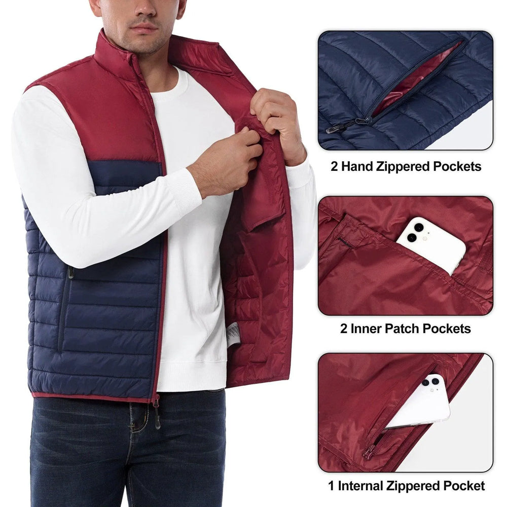 Dark Red/Blue