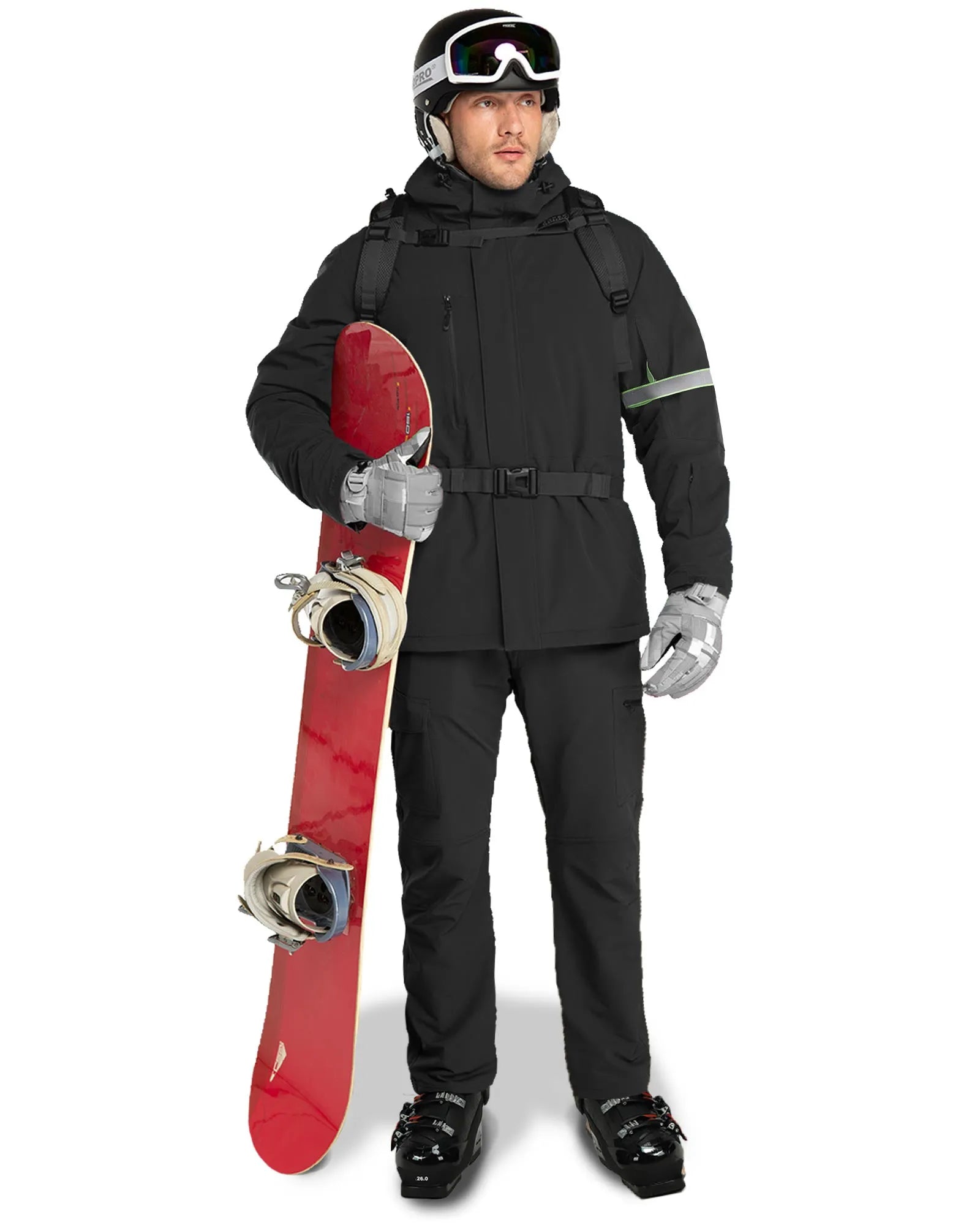 Black - With Arm Pocket