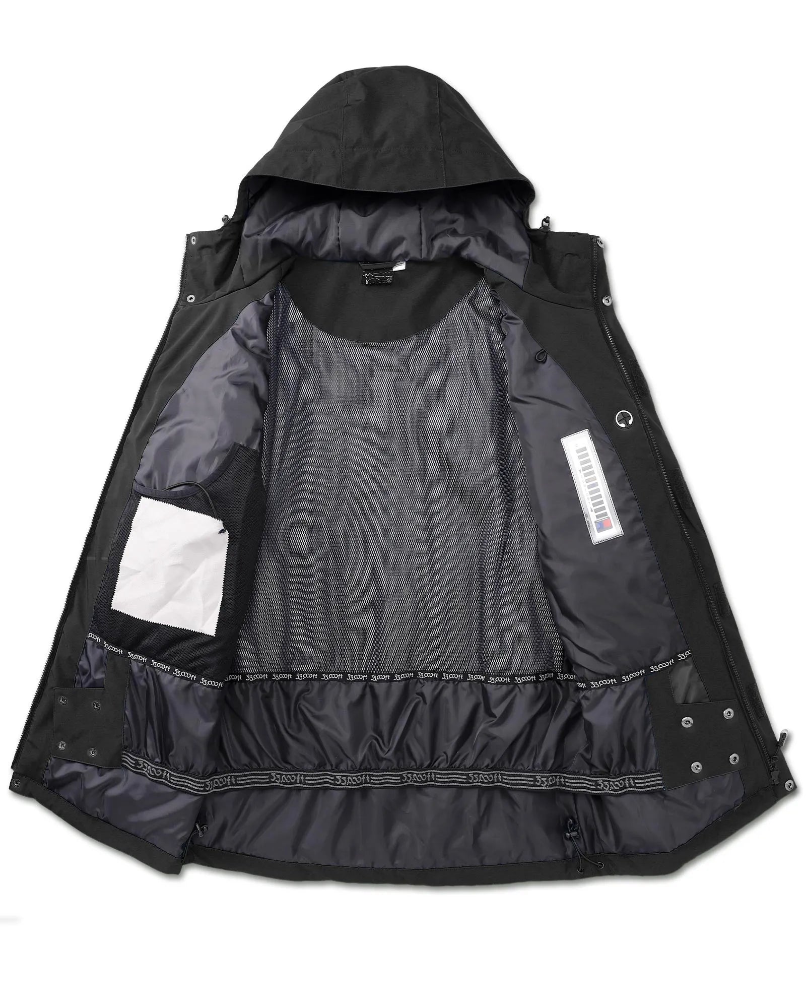 Black - With Arm Pocket