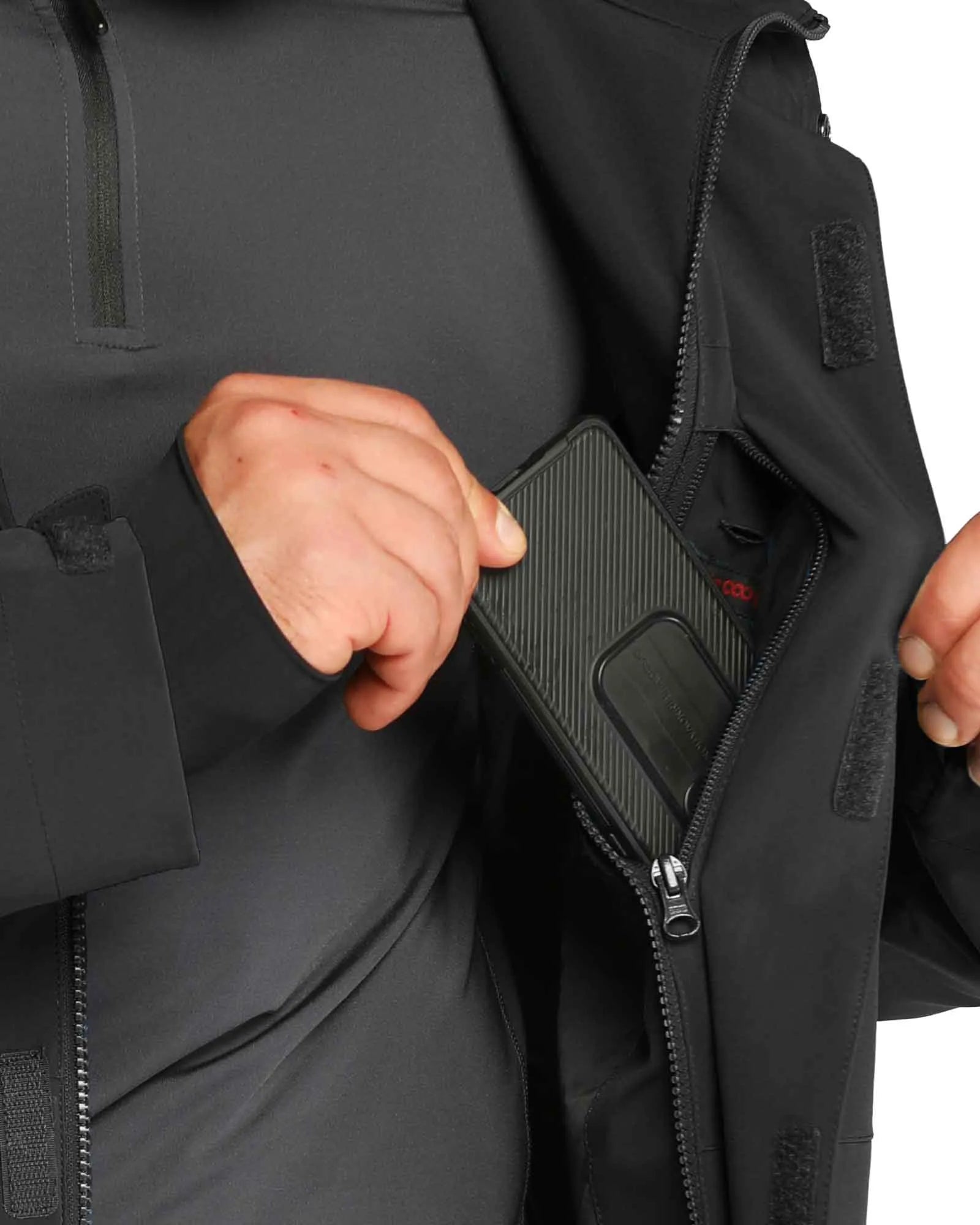 Black - With Arm Pocket