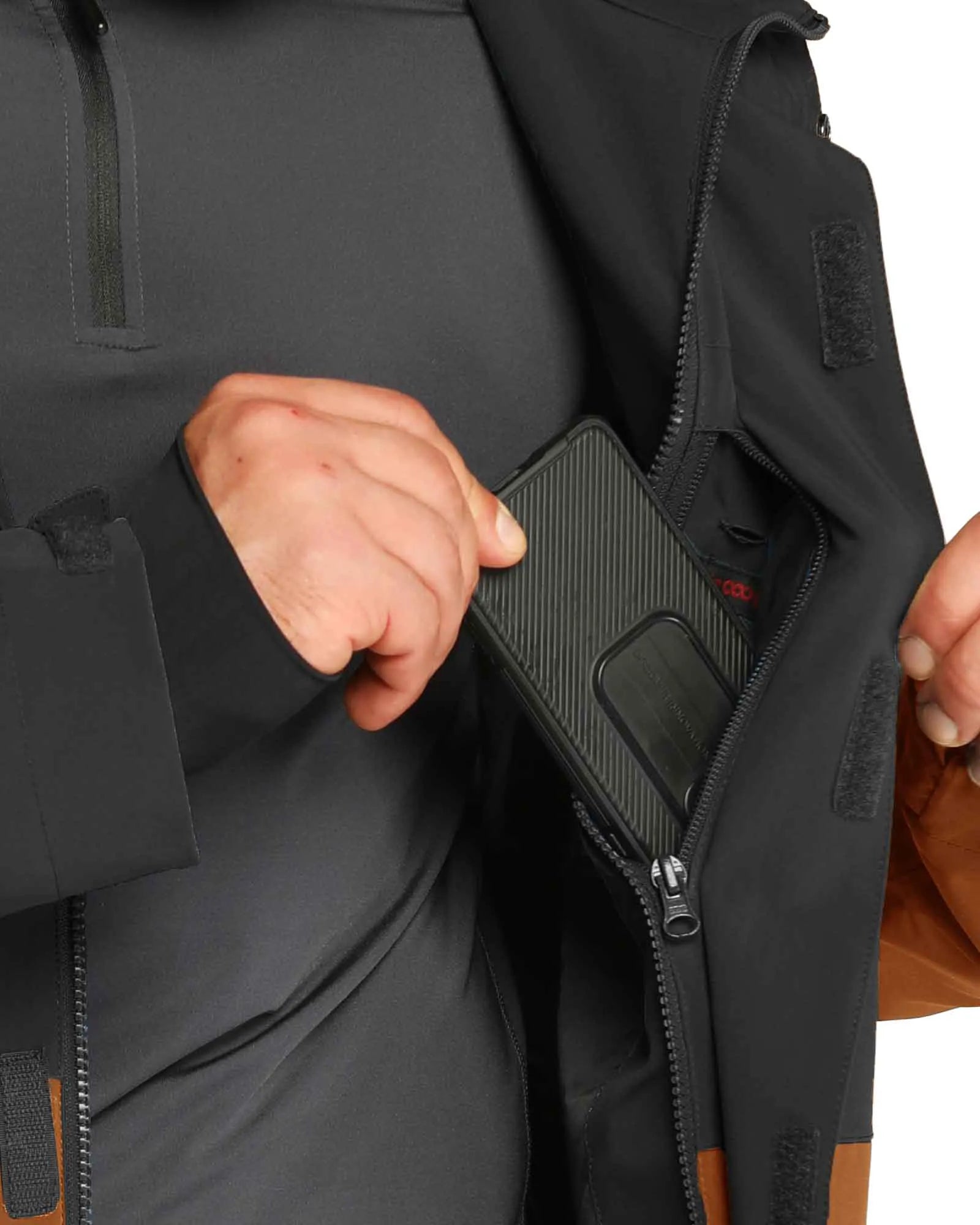 Black - With Arm Pocket